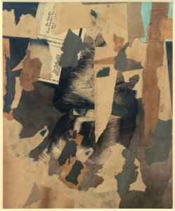 c 63 old picture by Kurt Schwitters