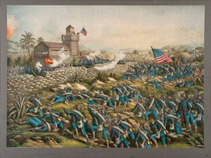 Charge of the 24th and 25th Colored Infantry and Rescue of the Rough Riders on San Juan Hill, 2nd July 1898
