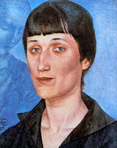 Portrait of Anna Akhmatova