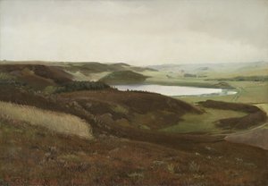 A Landscape near Bryrup, Jutland by Laurits Andersen Ring