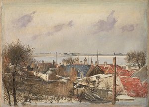 View from Roskilde towards the Fjord