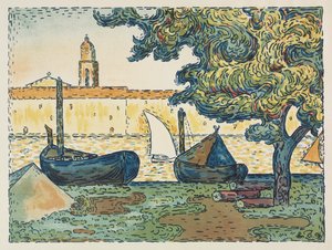 St. Tropez (The Port of St. Tropez) by L