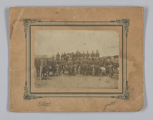 Photograph of integrated American Expeditionary Forces in France by L. Biaud