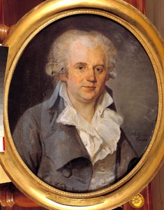 Portrait of Georges Jacques Danton, Conventional Lawyer by L. L. Schilly