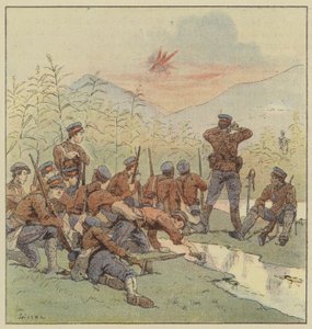 Japanese Infantry Hidden in the Gaolian by L. Malespine