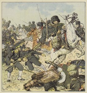 A charge of Cossacks by L. Malespine