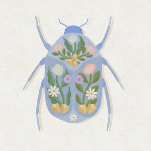 Spring Blooms Beetle, 2023 by Lady Ann de Borja