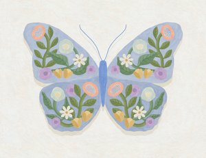 Spring Blooms Butterfly, 2023 by Lady Ann de Borja