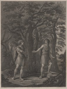Illustration from "Palamon and Arcite" by Lady Diana (after) Beauclerk