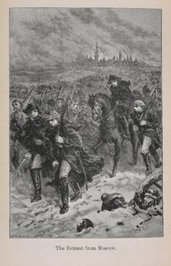 Retreat from Moscow, illustration from 