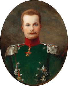 Portrait of Duke Maximilian Emanuel in Bavaria by Lajos Bruck