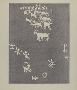 Petroglyph by Lala Eve Rivol
