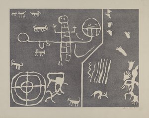 Petroglyph by Lala Eve Rivol