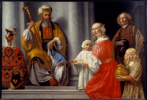 The Prophetess Anne Brings Her Son Samuel to the High Priest Eli