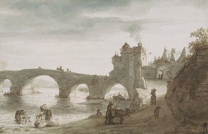 Bridge Across the Loire at Amboise
