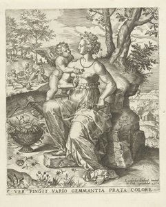 Spring: Venus and Cupid by Lambert Lombard