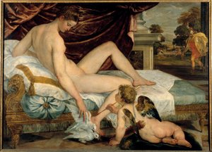 Venus and Cupid by Lambert Sustris