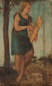 Woman with Shield