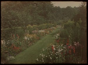 Garden of the House Kersbergen, Zeist by Lambertus Hendrik van Berk
