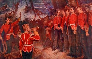 The sinking of the Birkenhead, 25 February 1852 by Lance Calkin