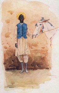 People of Egypt: Donkey Boy, Hammar by Lance Thackeray