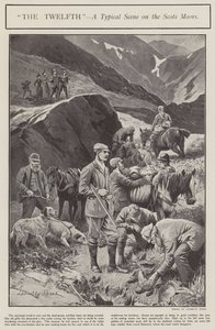 "The Twelth" - a typical scene on the Scots Moors
