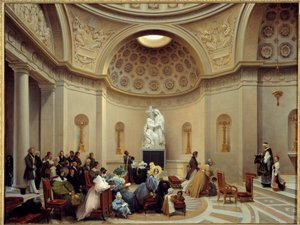 Ceremony at the Expiation Chapel in 1835 by Lancelot Théodore Turpin de Crissé de Crissé
