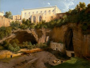 View of a Villa, Pizzofalcone, Naples, c. 1819