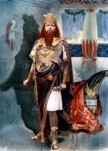 Herbert Beerbohm Tree in Herod, c1902