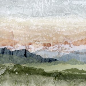 Layered Mountain Serenity by Lara Eckerman