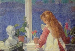 Girl by the Window by Lars Jorde