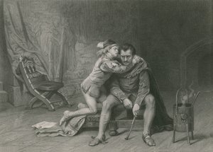 Prince Arthur and Hubert, King John by Laslett John Pott