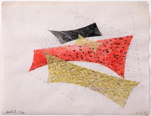 Abstract Composition by Laszlo Moholy-Nagy