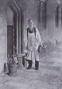 College Scout, Oxford by Laszlo Moholy Nagy