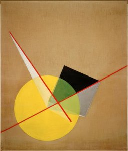 Yellow Circle by Laszlo Moholy Nagy