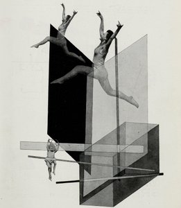 Human Mechanics Varieté. From The Stage at the Bauhaus, 1925 by Laszlo Moholy Nagy