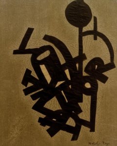 Untitled (Collage with R)