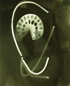 Photogram by Laszlo Moholy Nagy