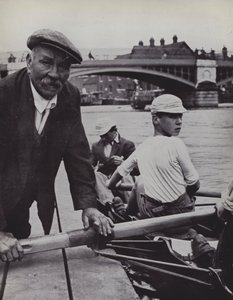 Rafts, Eton, Froggie superintends the embarkation