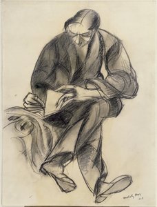 Seated Figure Reading, 1919