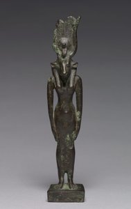 Statuette of Hathor, 664-30 BC