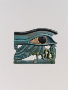 Wedjat eye amulet by Late Period Egyptian