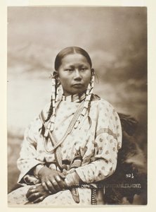 Spotted Fawn, Cheyenne bride, 1879 by Laton Alton Huffman