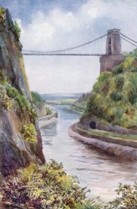 Suspension Bridge, Clifton by Laura Annie Happerfield