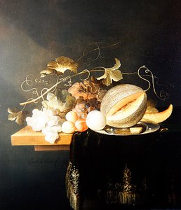 A Still Life of Fruit by Laurens Craen
