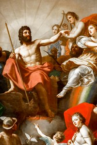 Council of the Gods about the Trojan War