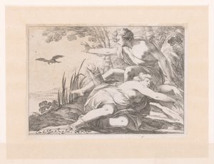 Apollo and Coronis by Laurent de La Hire