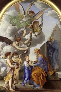 The Education of the Virgin by Laurent de la Hyre