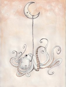 Goodnight Octopus, 2025 by Laurie Michaels