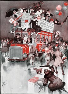 Christmas Shopping 1921